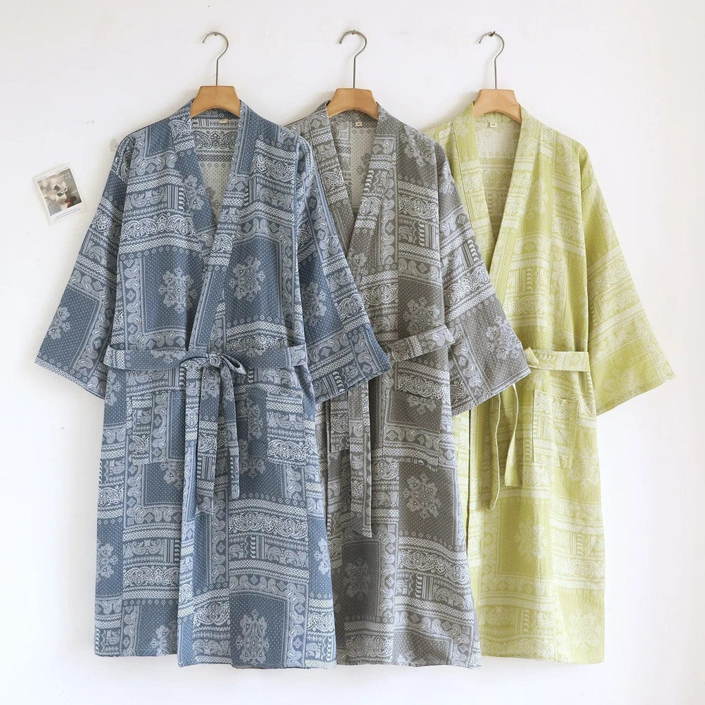 Kimono Homme Rétro Grande Taille