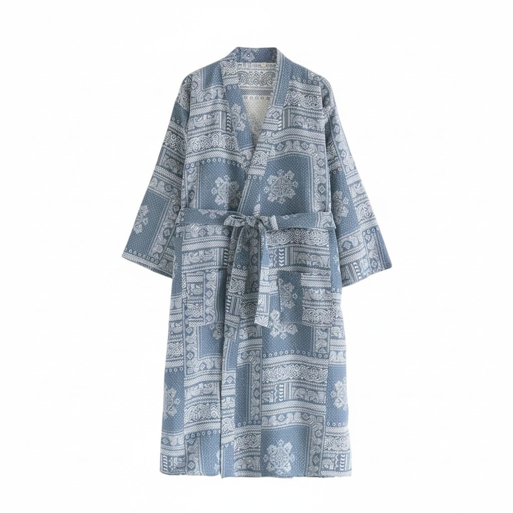 Kimono Homme Rétro Grande Taille