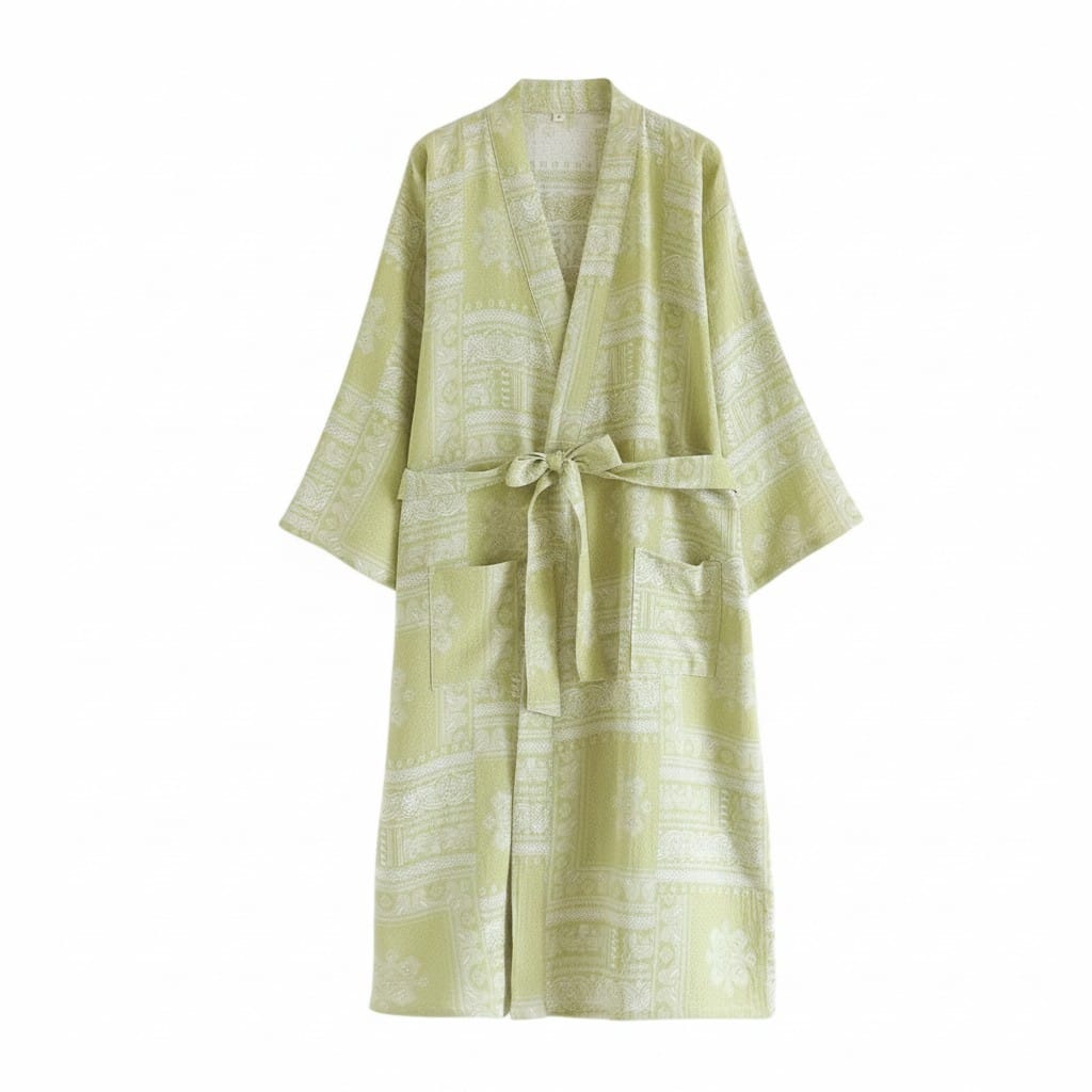 Kimono Homme Rétro Grande Taille