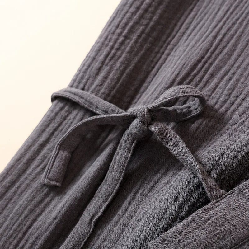 Kimono Japonais Femme Uni Minimaliste