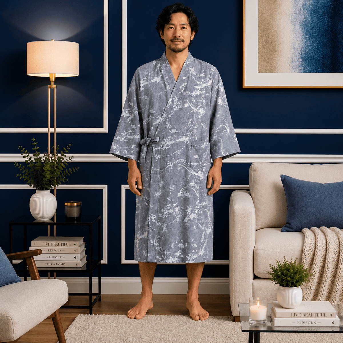 Kimono Japonais Homme Long Original