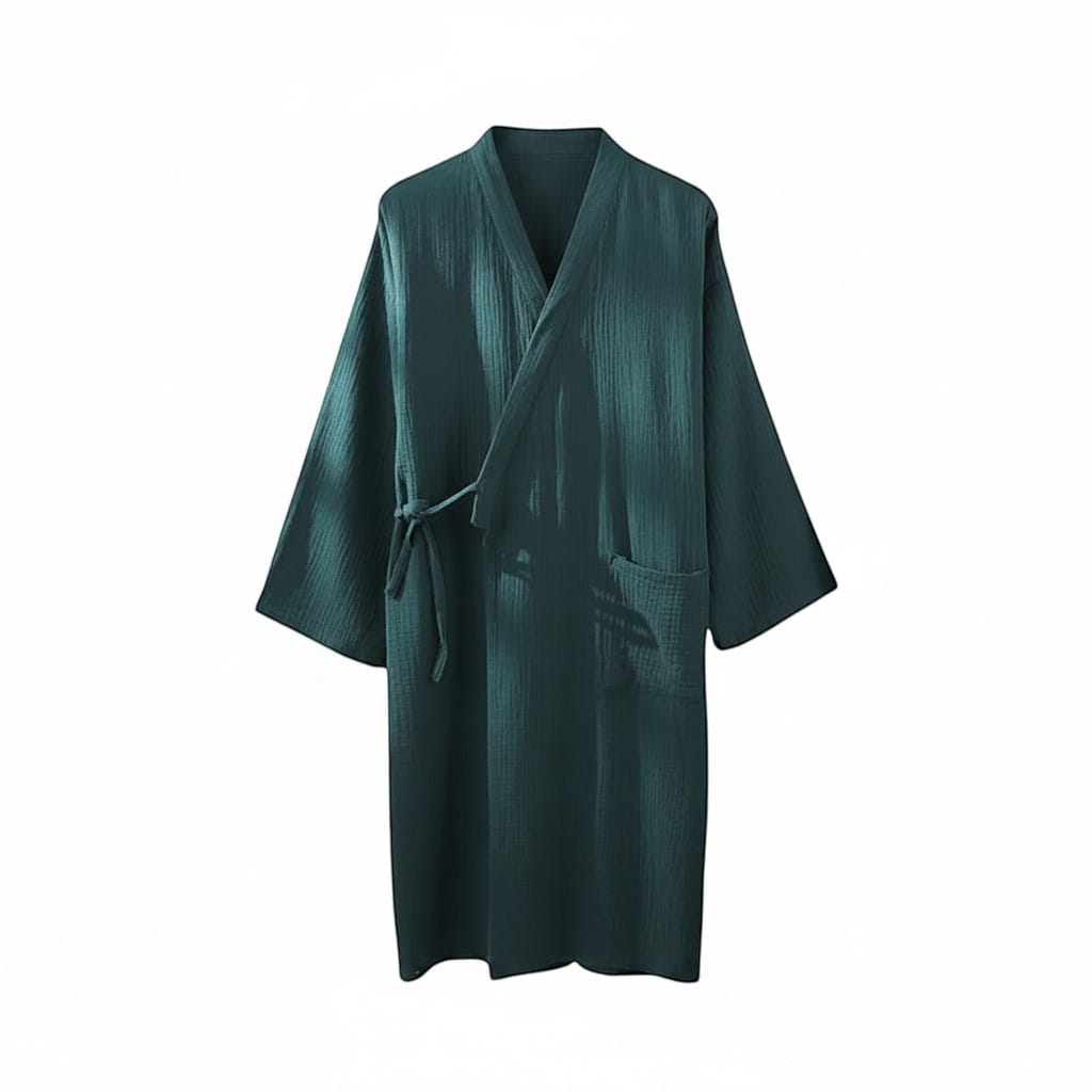 Kimono Japonais Homme Uni Minimaliste
