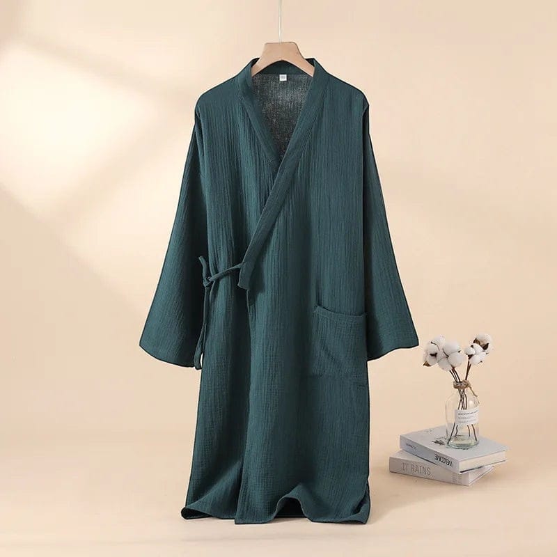 Kimono Japonais Homme Uni Minimaliste