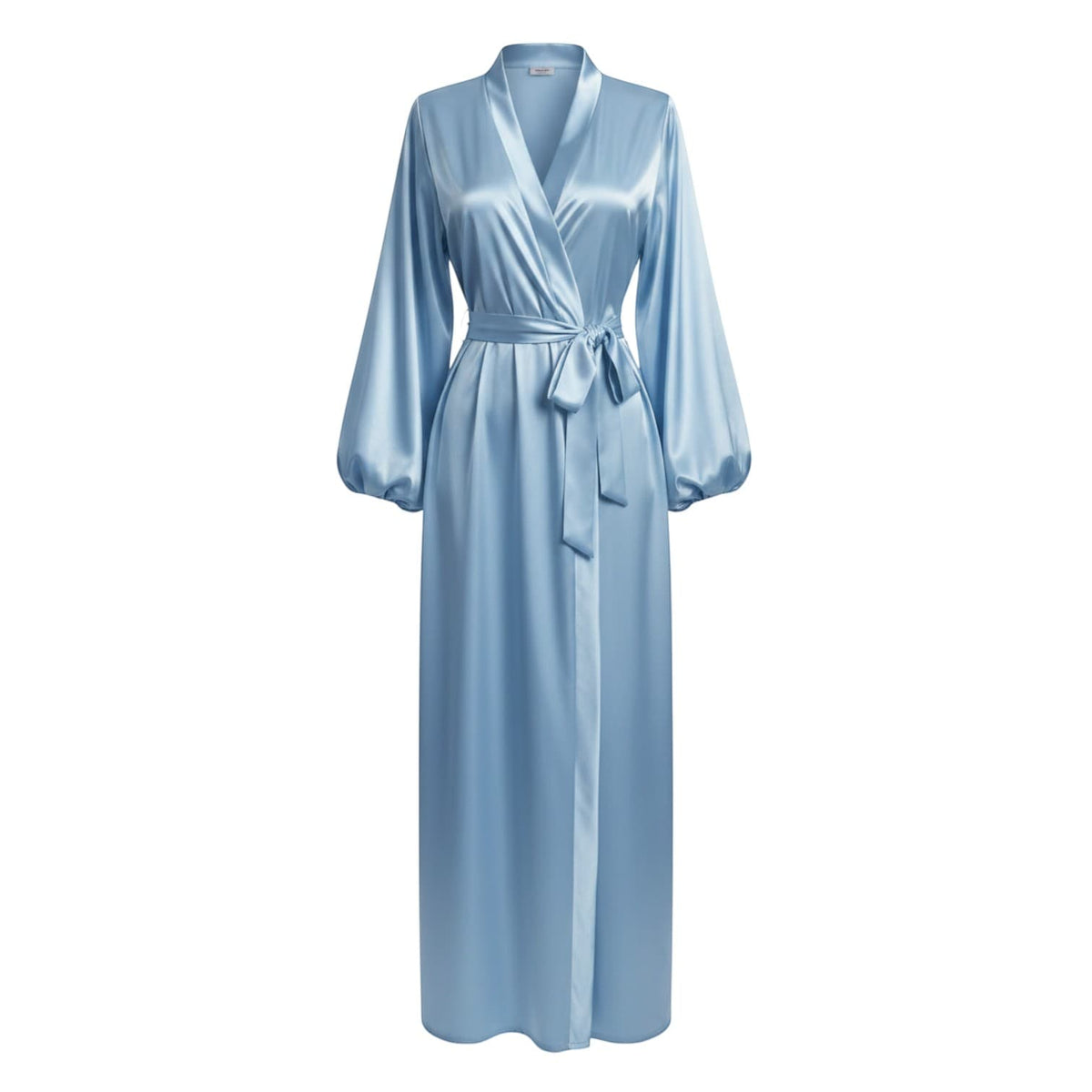 Kimono Satin Femme Manches Bouffantes | Le Monde du Peignoir