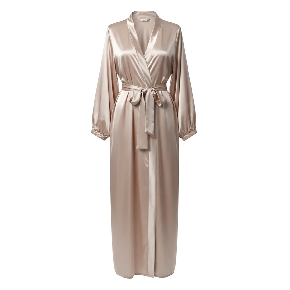 Kimono Satin Femme Manches Bouffantes | Le Monde du Peignoir