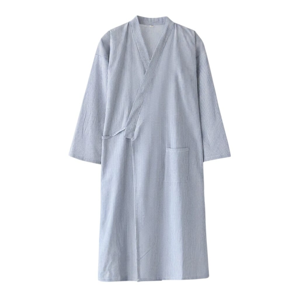 Kimono Homme Long Rayé Léger