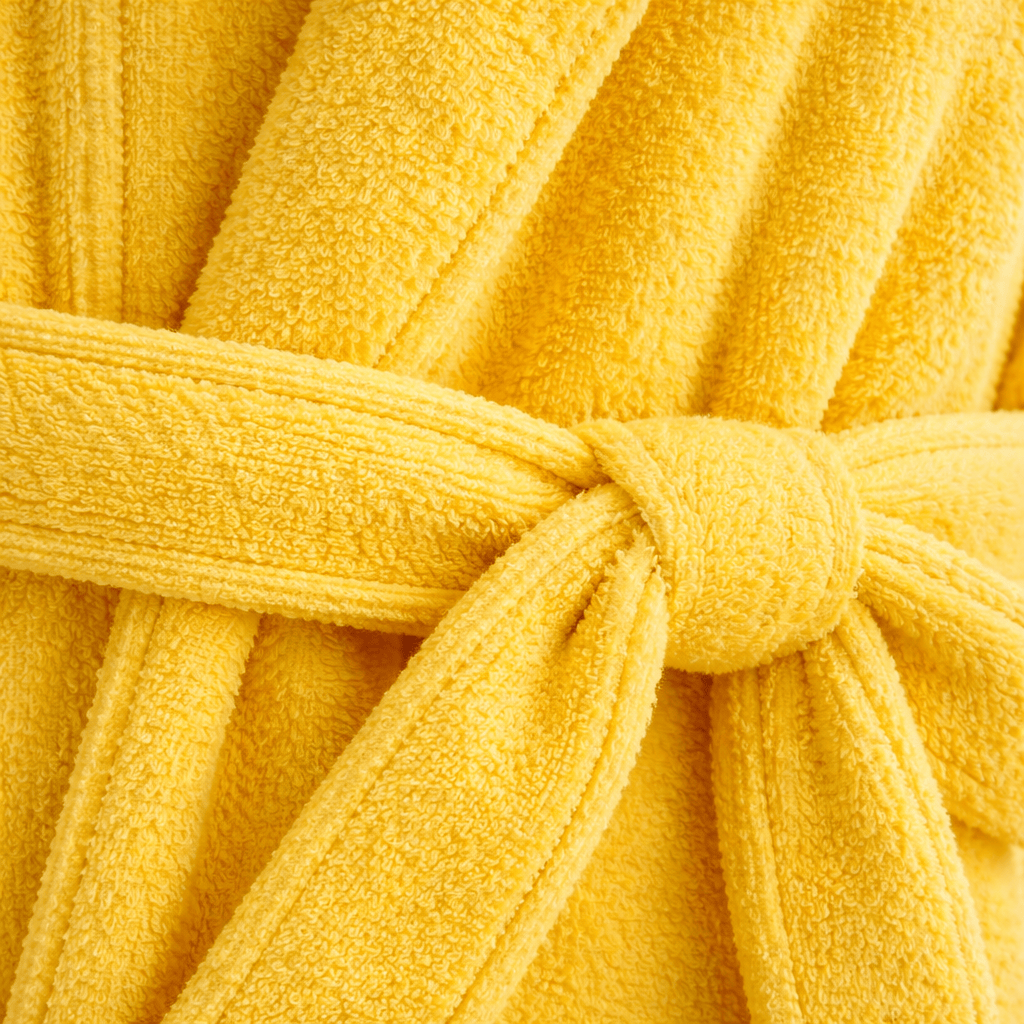 Peignoir de Bain Femme Éponge 100% Coton