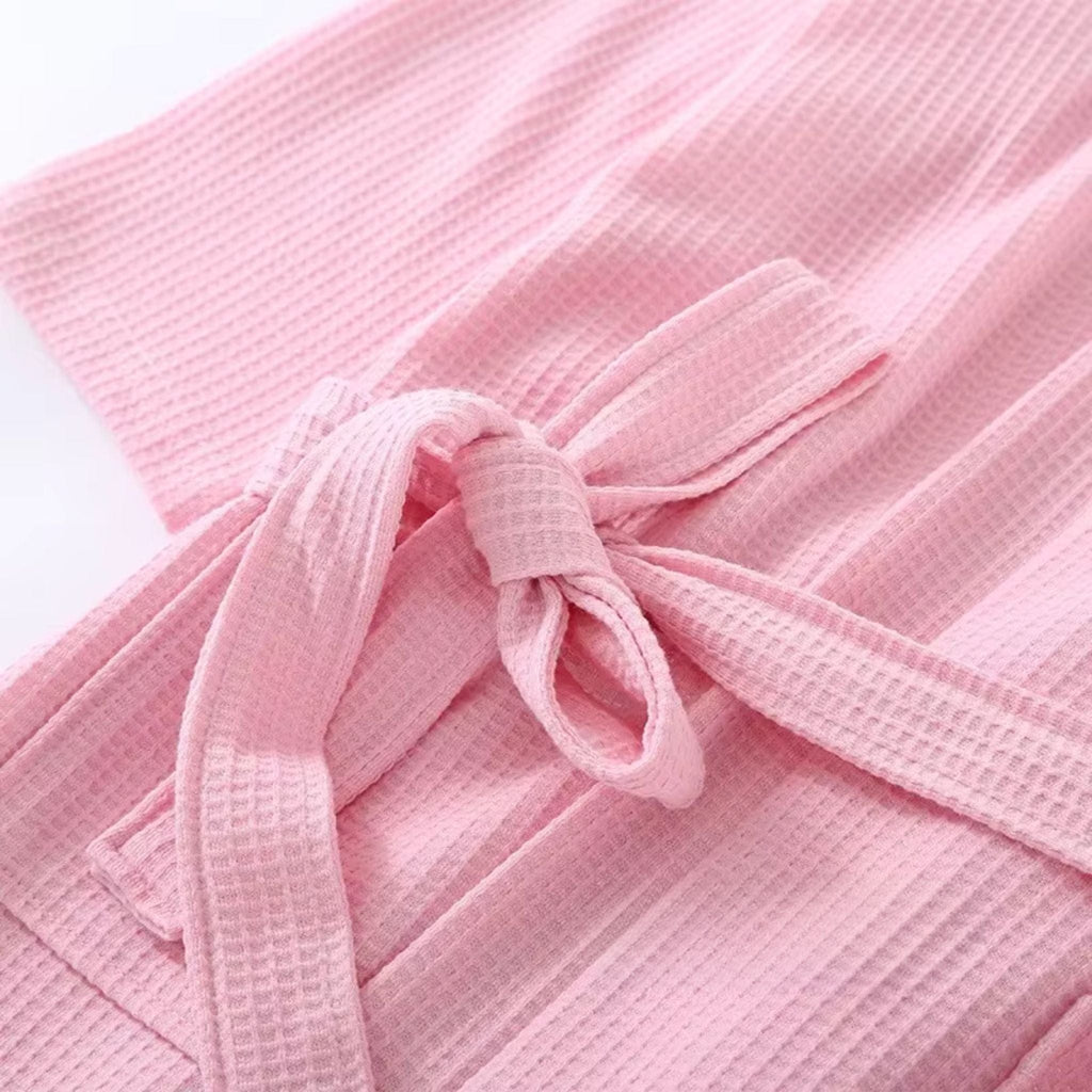 Peignoir de Bain Femme Nid d’abeille