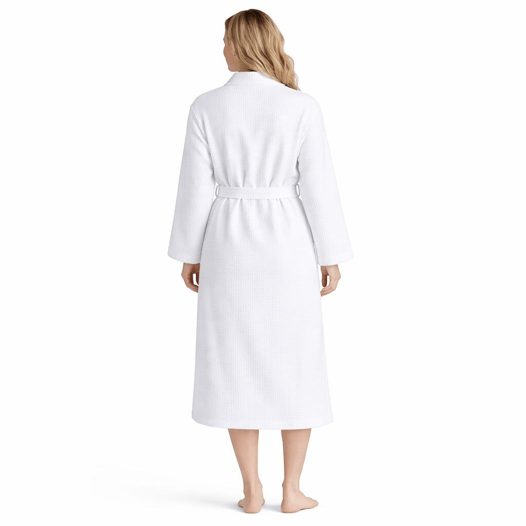 Peignoir de Bain Femme Nid d’abeille
