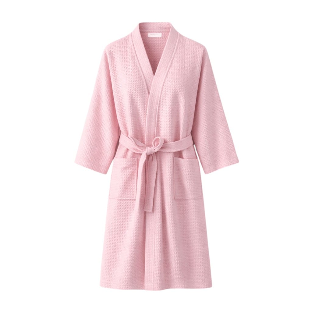 Peignoir de Bain Femme Nid d’abeille