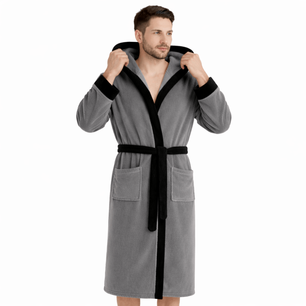 Peignoir de Bain Homme Capuche