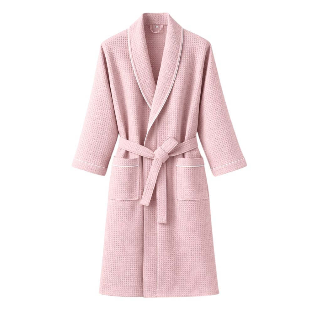 Peignoir de Bain Homme Coton Gaufré