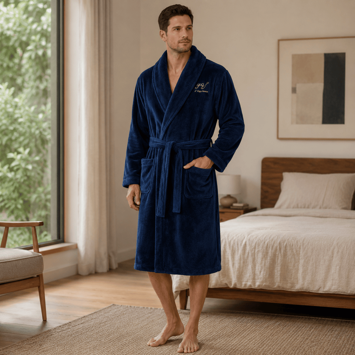 Peignoir de Bain Homme Luxe