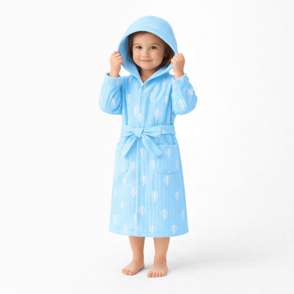 Peignoir Enfant Coton Double Gaze