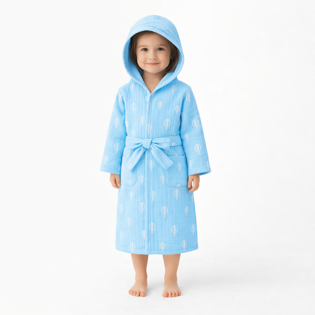 Peignoir Enfant Coton Double Gaze