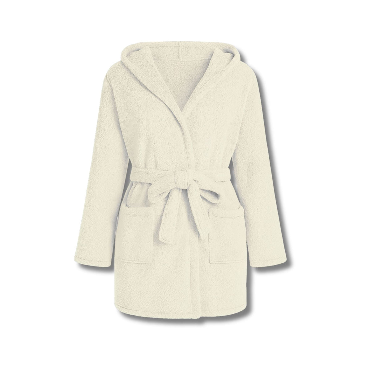 Peignoir Femme Hiver à Capuche