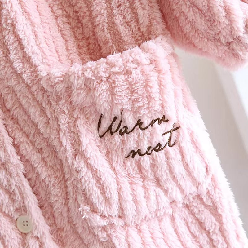 Peignoir Femme Polaire Épais