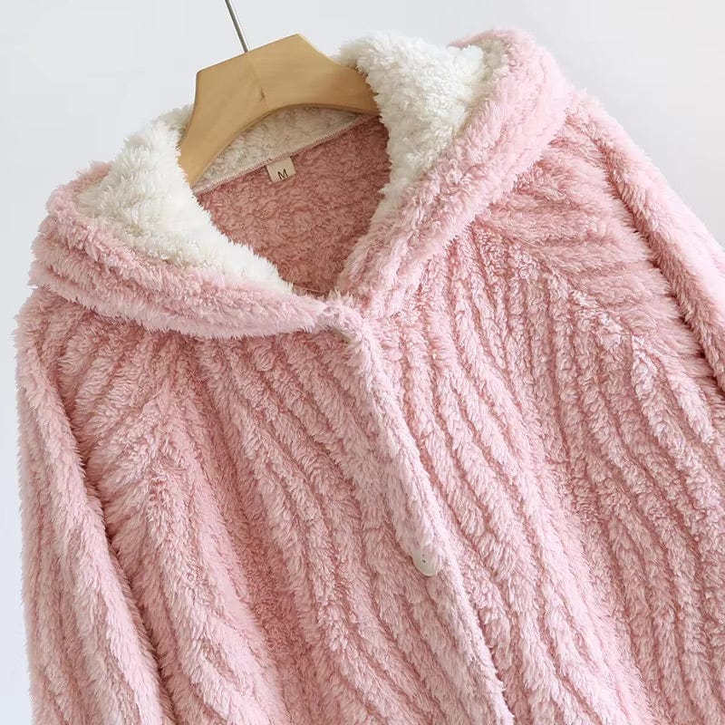 Peignoir Femme Polaire Épais