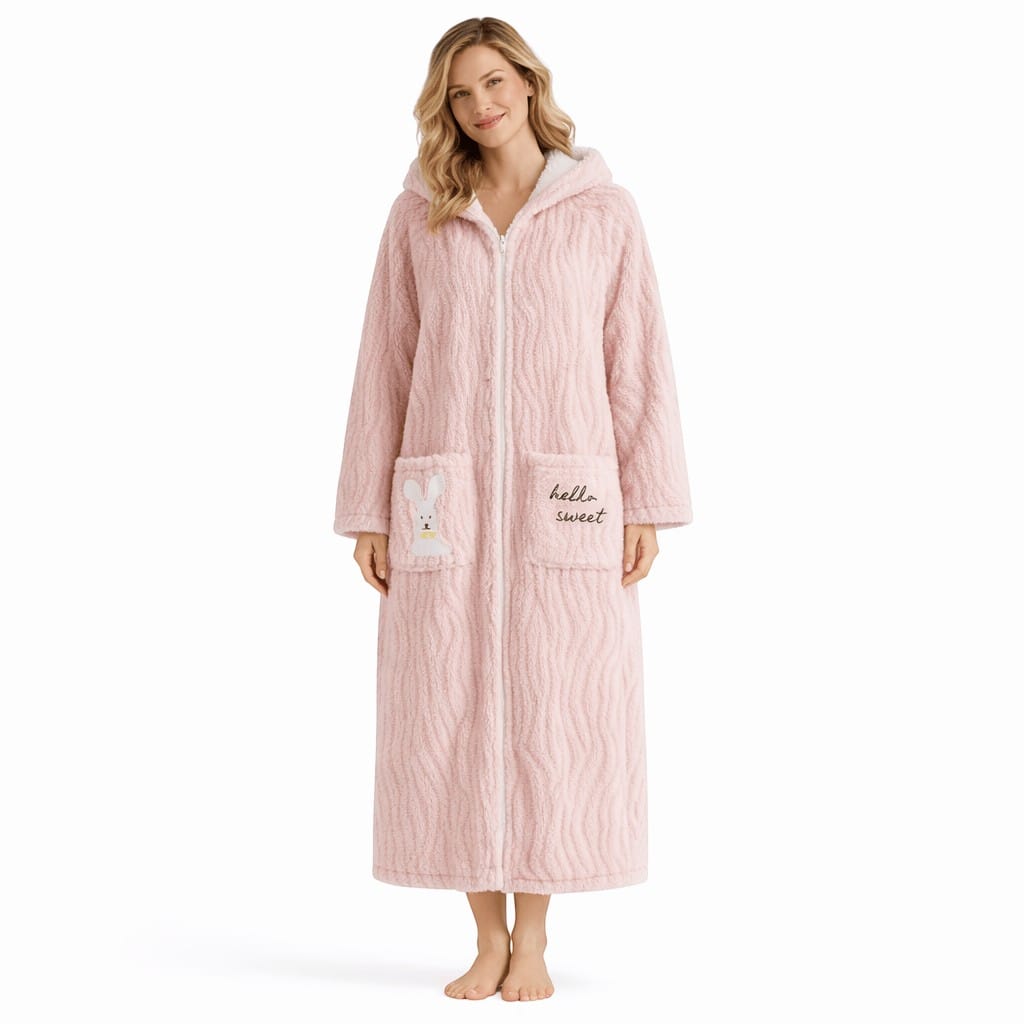 Peignoir Femme Polaire Épais