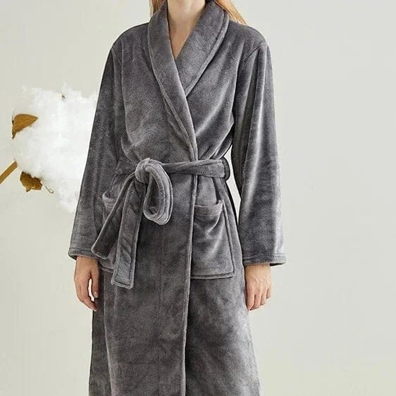 Peignoir Femme Polaire Long