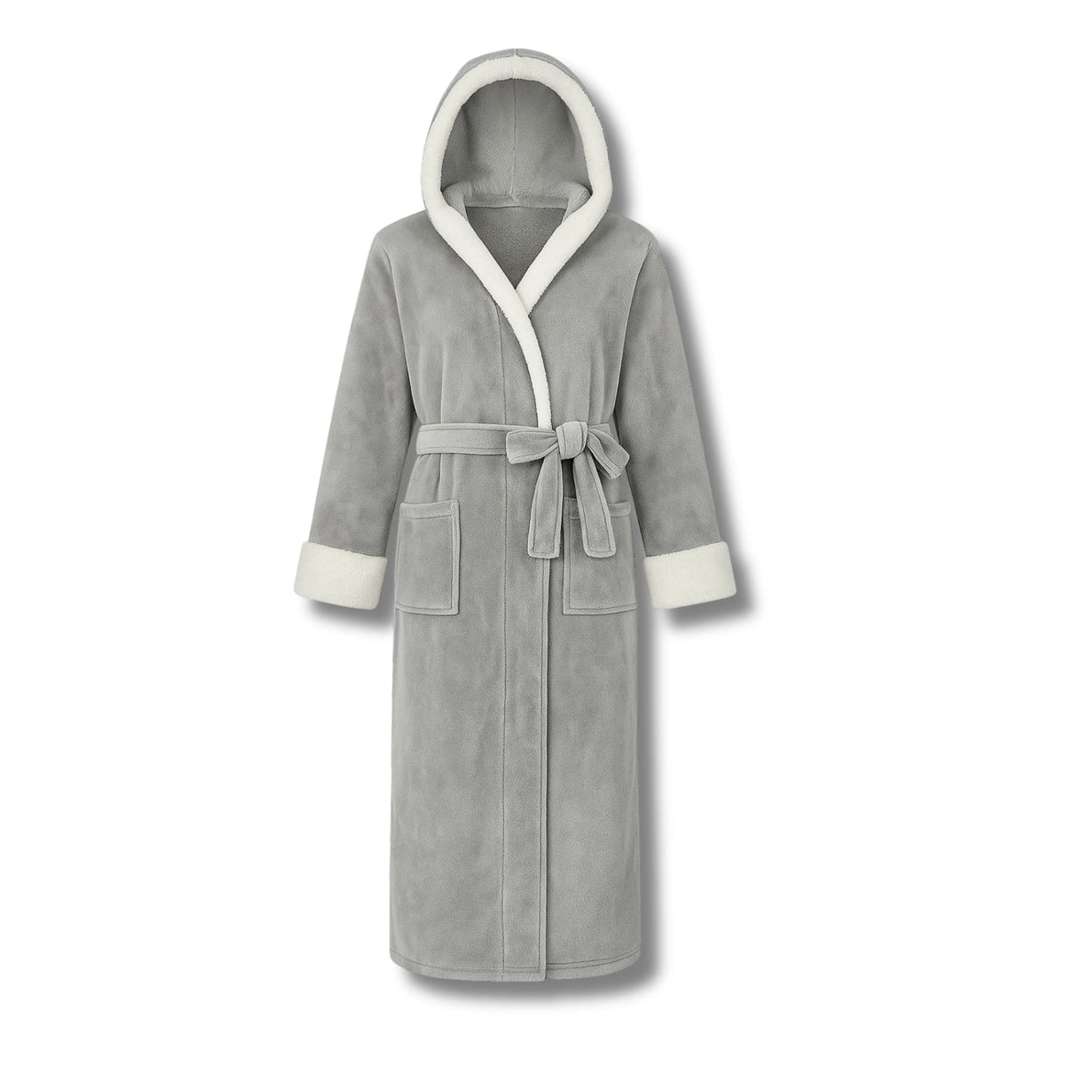 Peignoir Femme Polaire Long Capuche