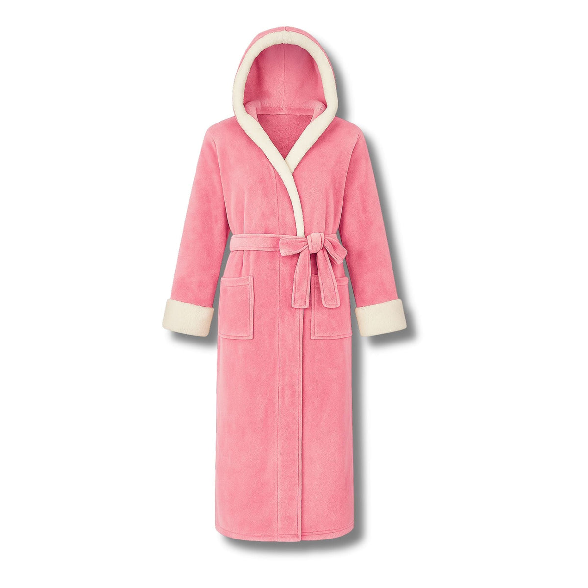 Peignoir Femme Polaire Long Capuche