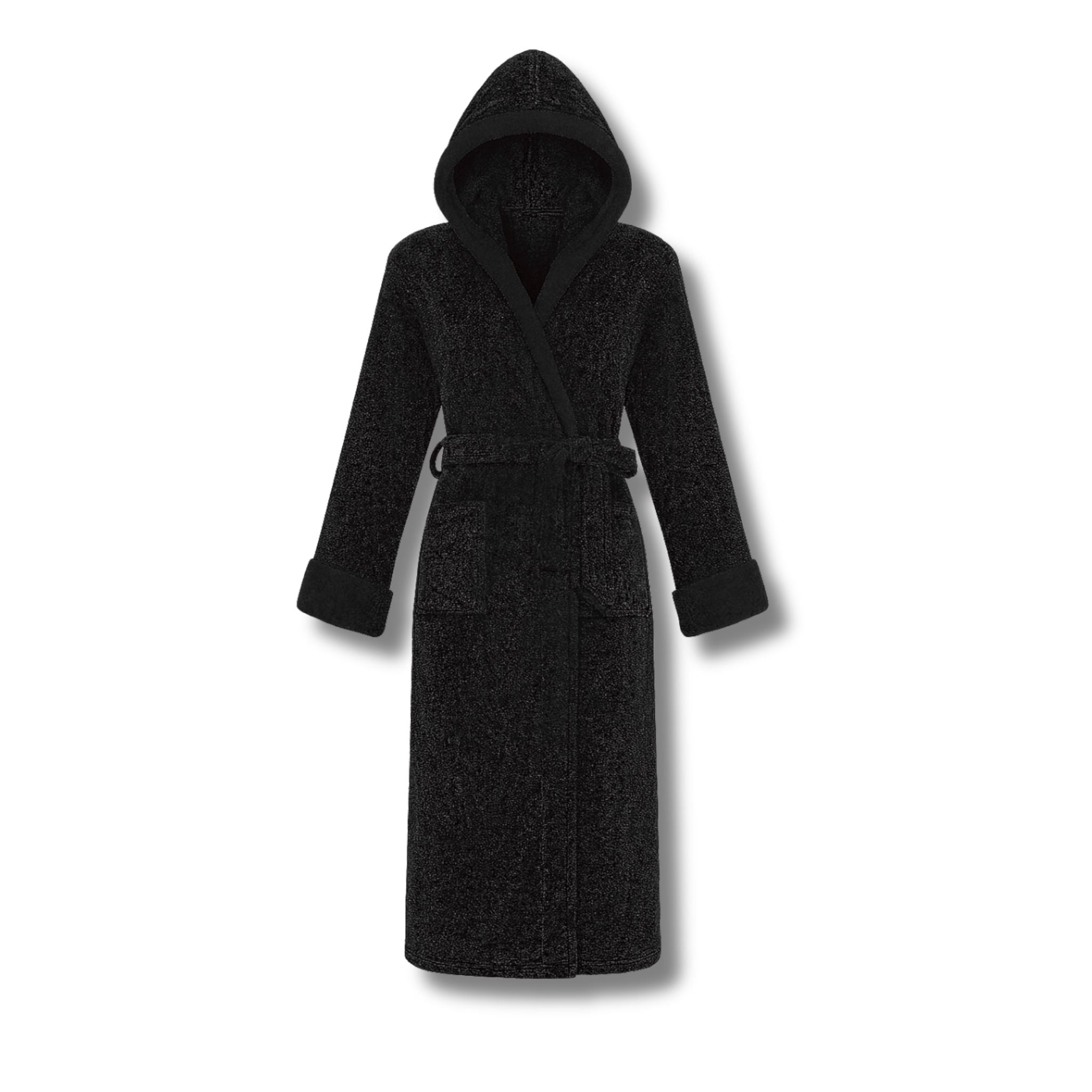 Peignoir Femme Polaire Long Capuche