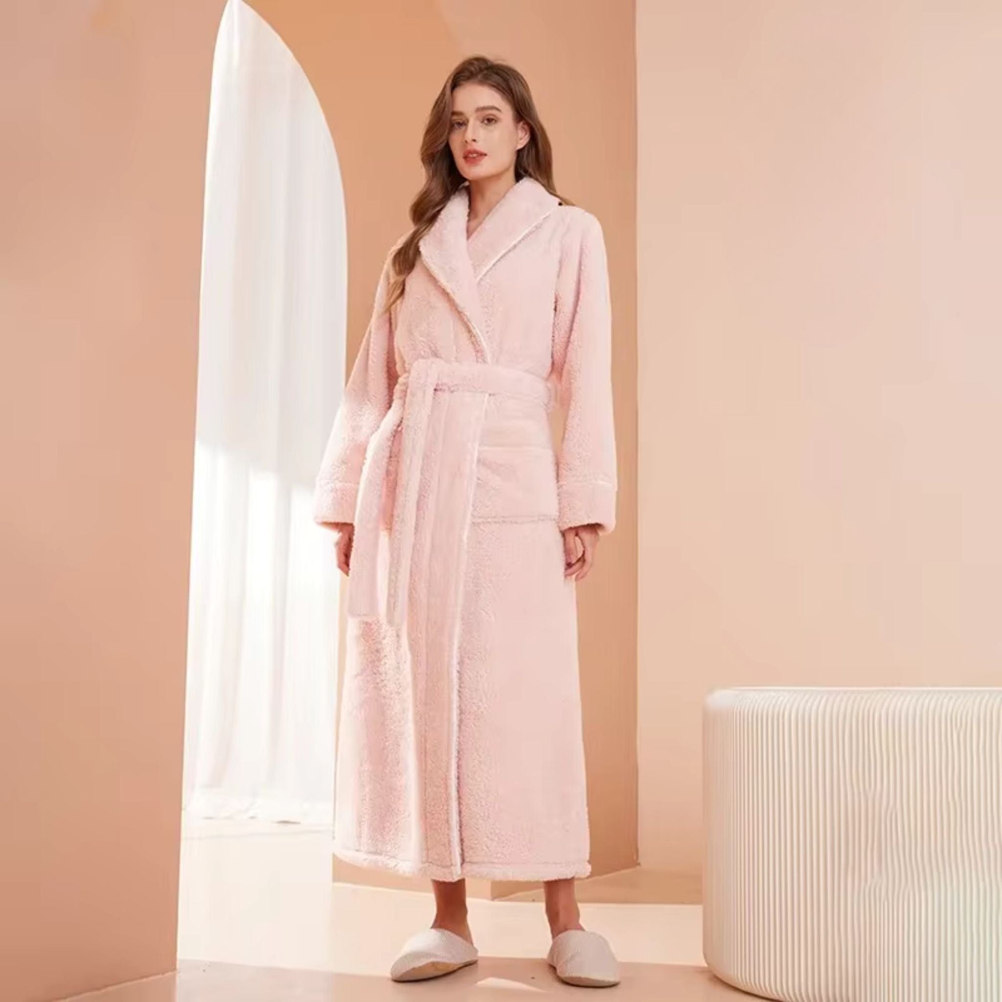 Peignoir Femme Polaire Long Hiver
