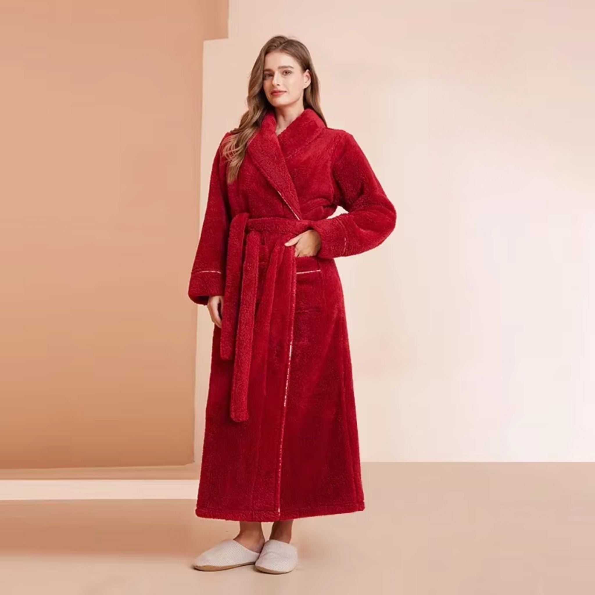 Peignoir Femme Polaire Long Hiver