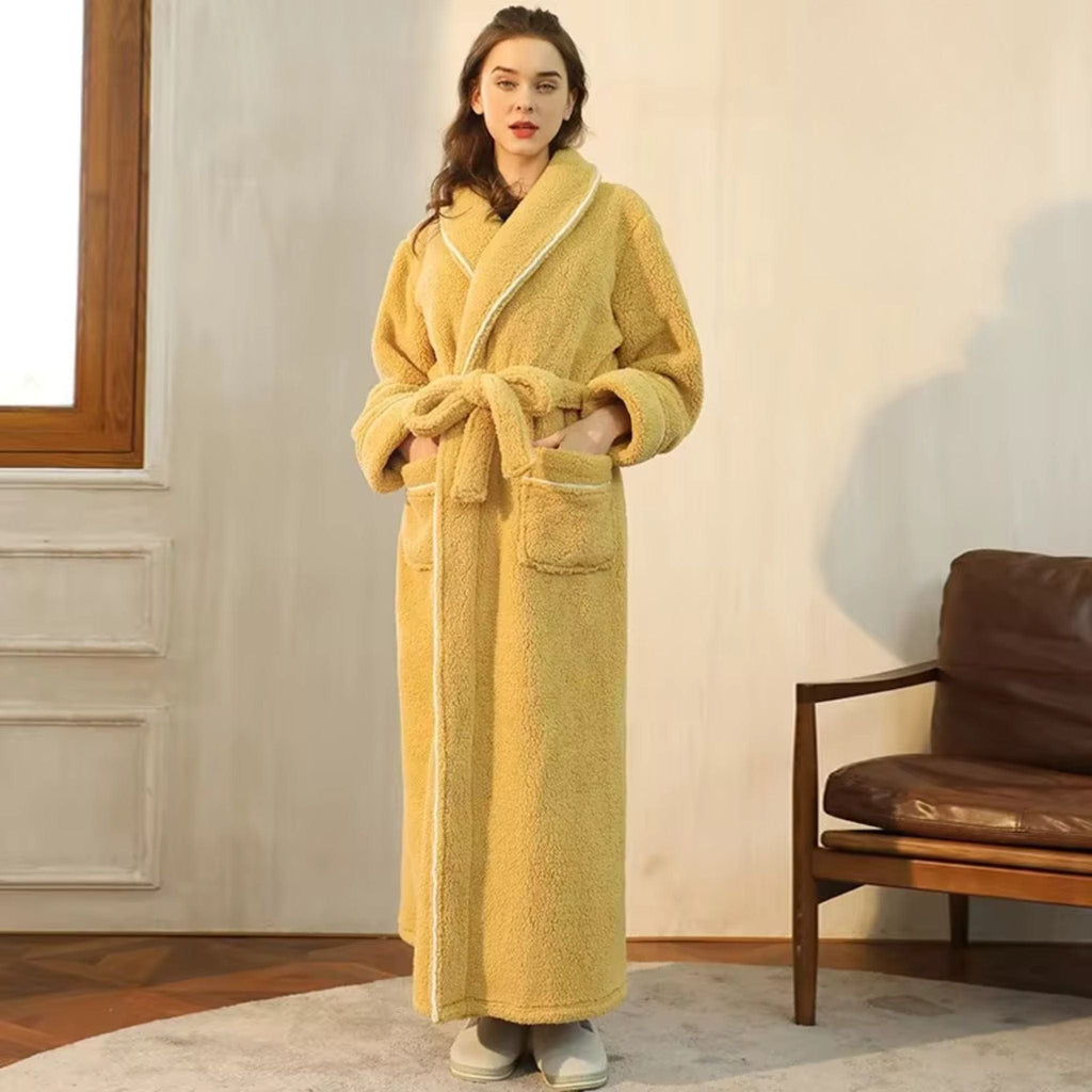 Peignoir Femme Polaire Long Hiver