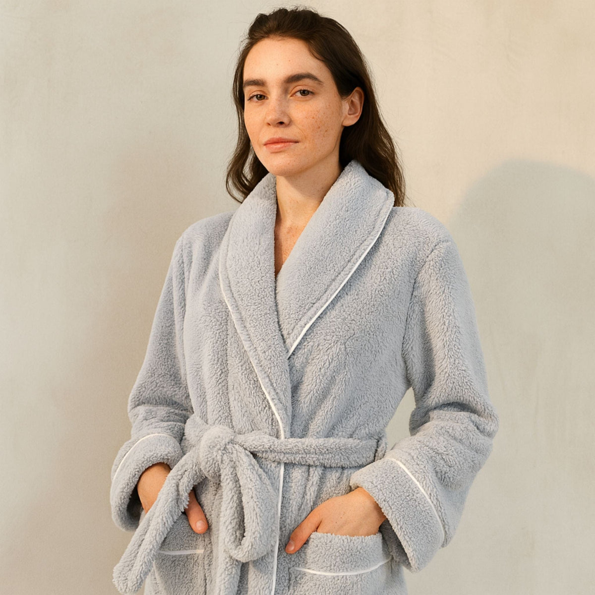 Peignoir Femme Polaire Long Hiver