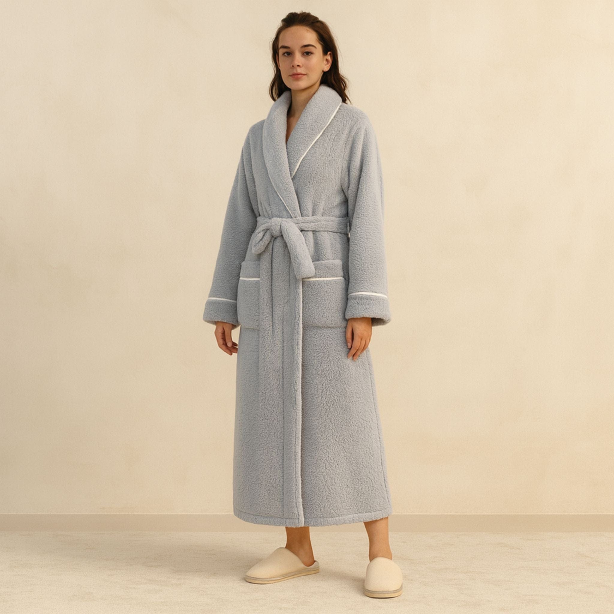 Peignoir Femme Polaire Long Hiver