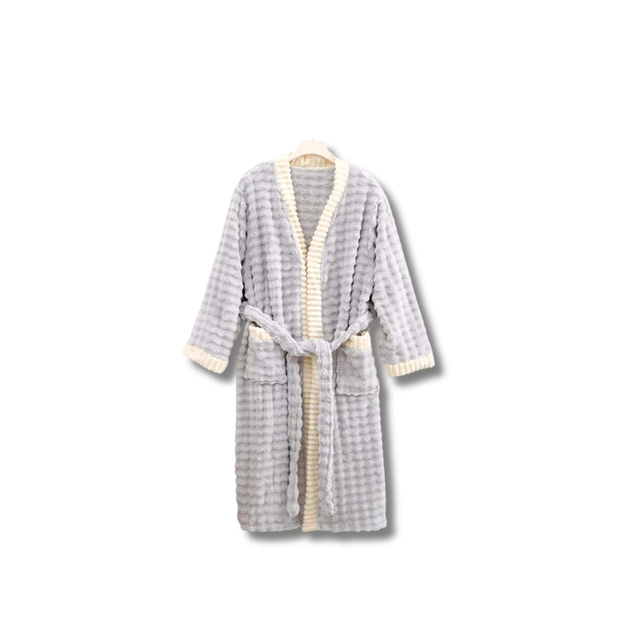 Peignoir Femme Polaire Velours Chaud