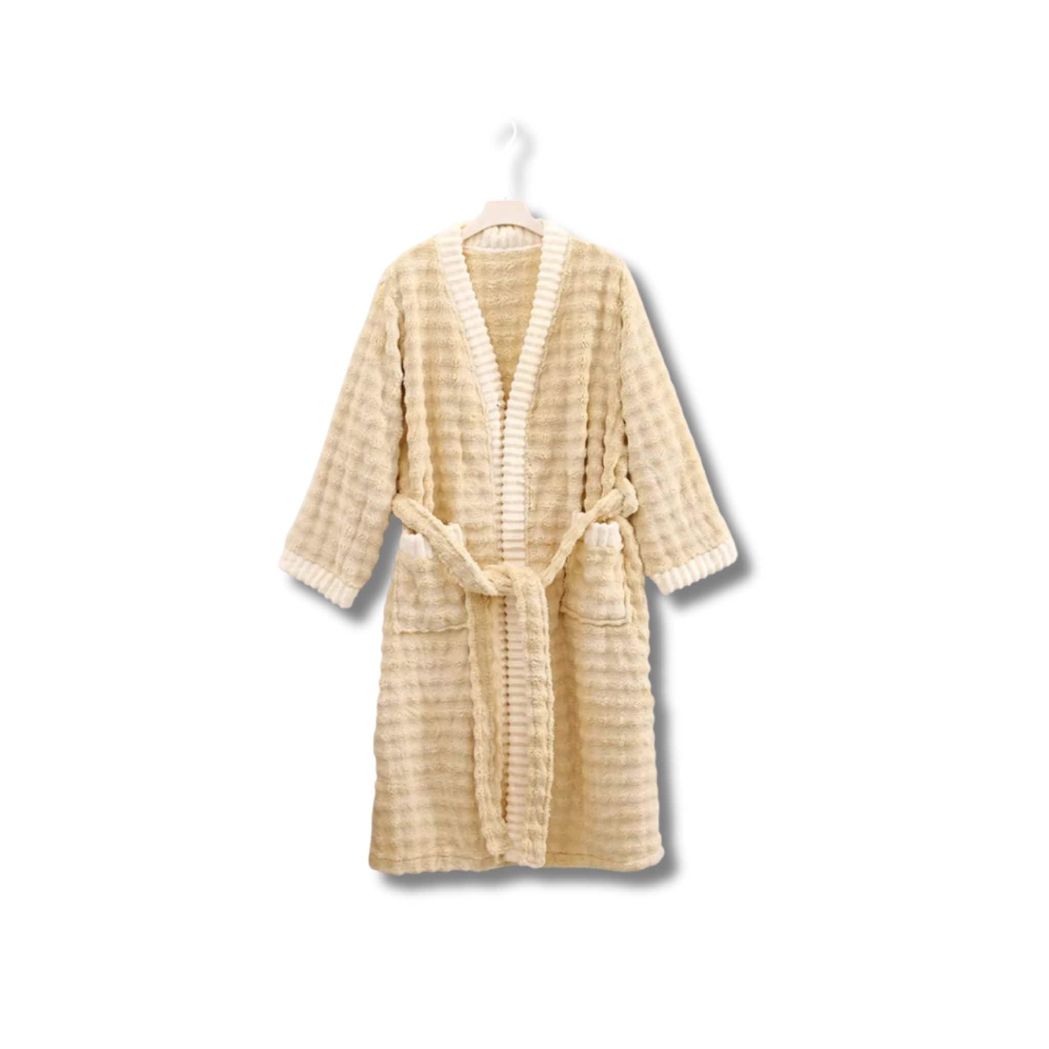 Peignoir Femme Polaire Velours Chaud