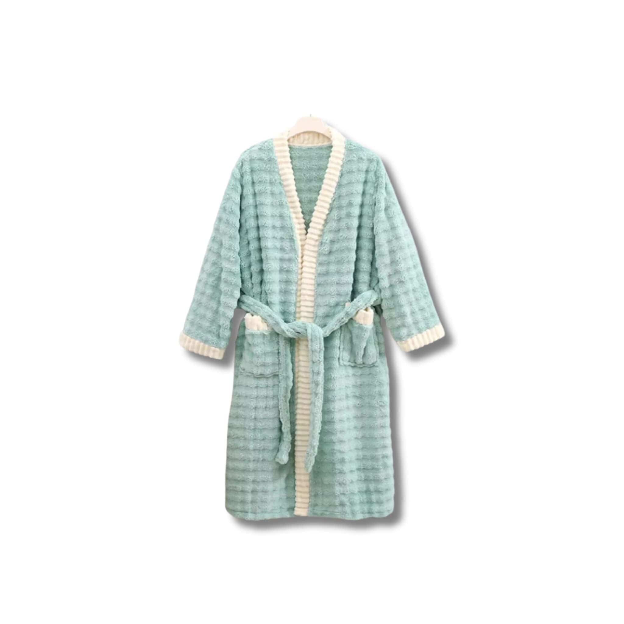 Peignoir Femme Polaire Velours Chaud