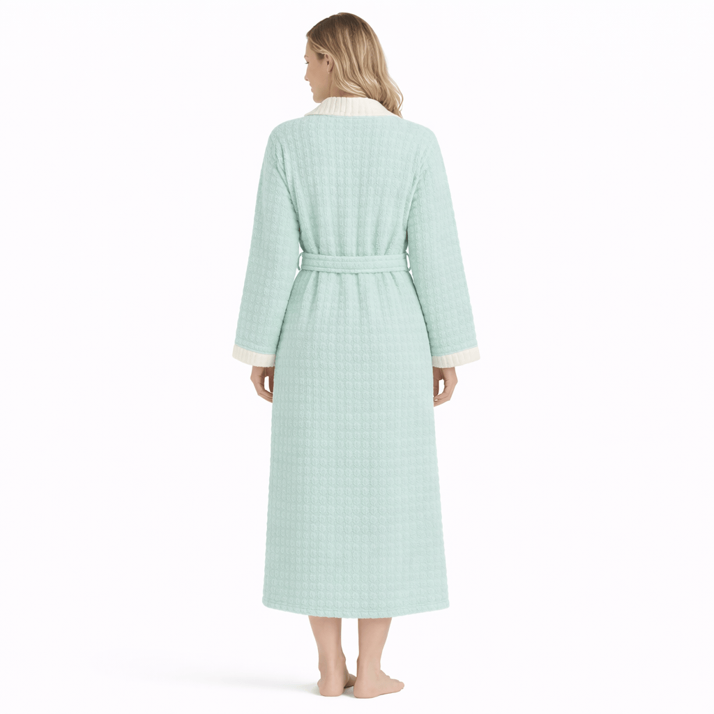 Peignoir Femme Polaire Velours Chaud