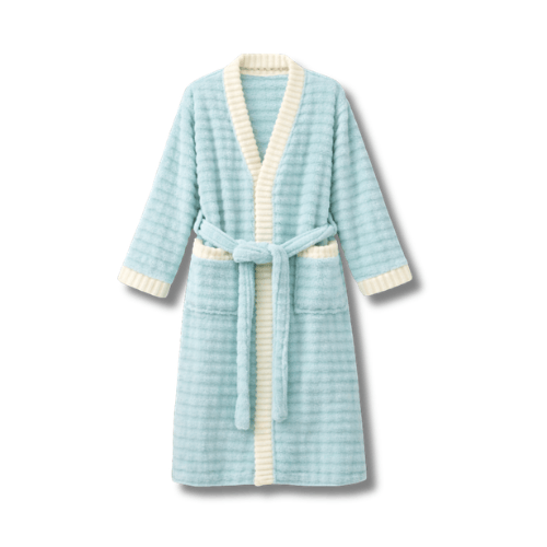 Peignoir Femme Polaire Velours Chaud