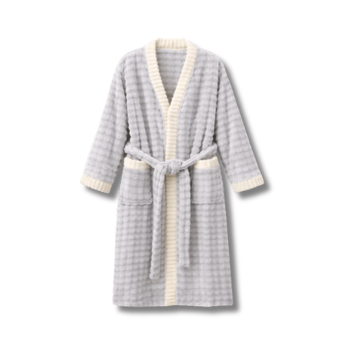 Peignoir Femme Polaire Velours Chaud