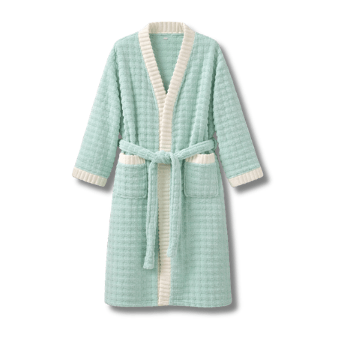 Peignoir Femme Polaire Velours Chaud