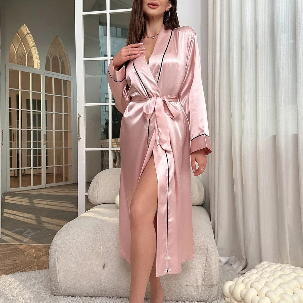 Peignoir Femme Satin Chic