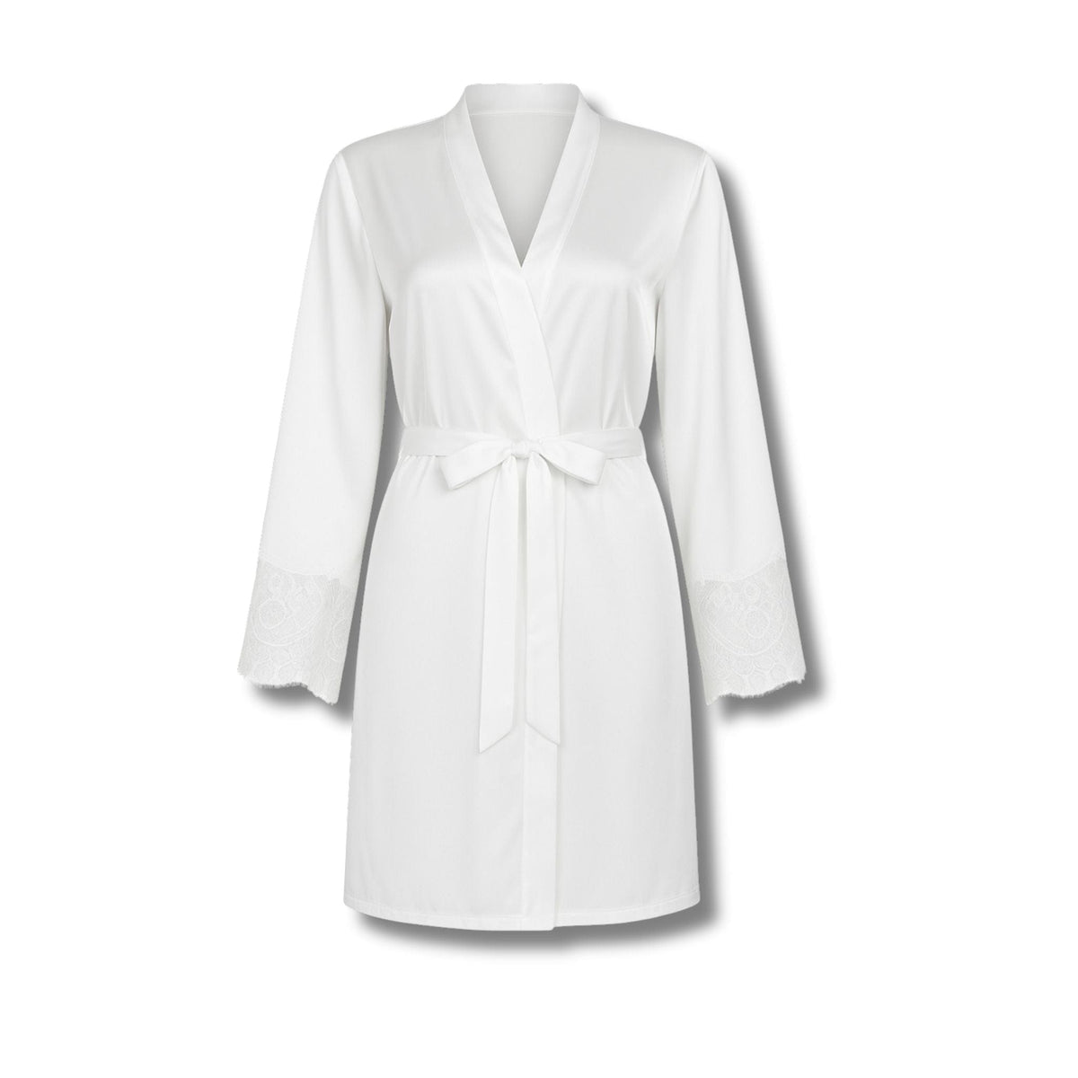 Peignoir Femme Satin Dos Transparent