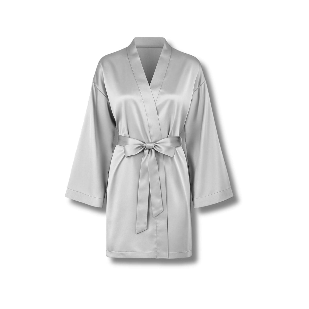 Peignoir Femme Satin Manches Évasées