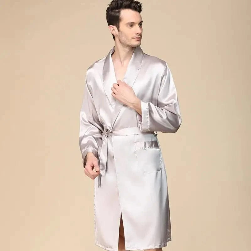 Peignoir Homme Luxe Élégant
