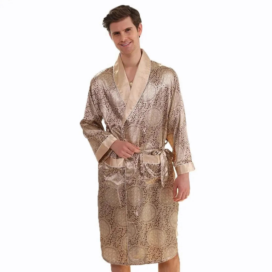 Peignoir Homme Luxe Élégant