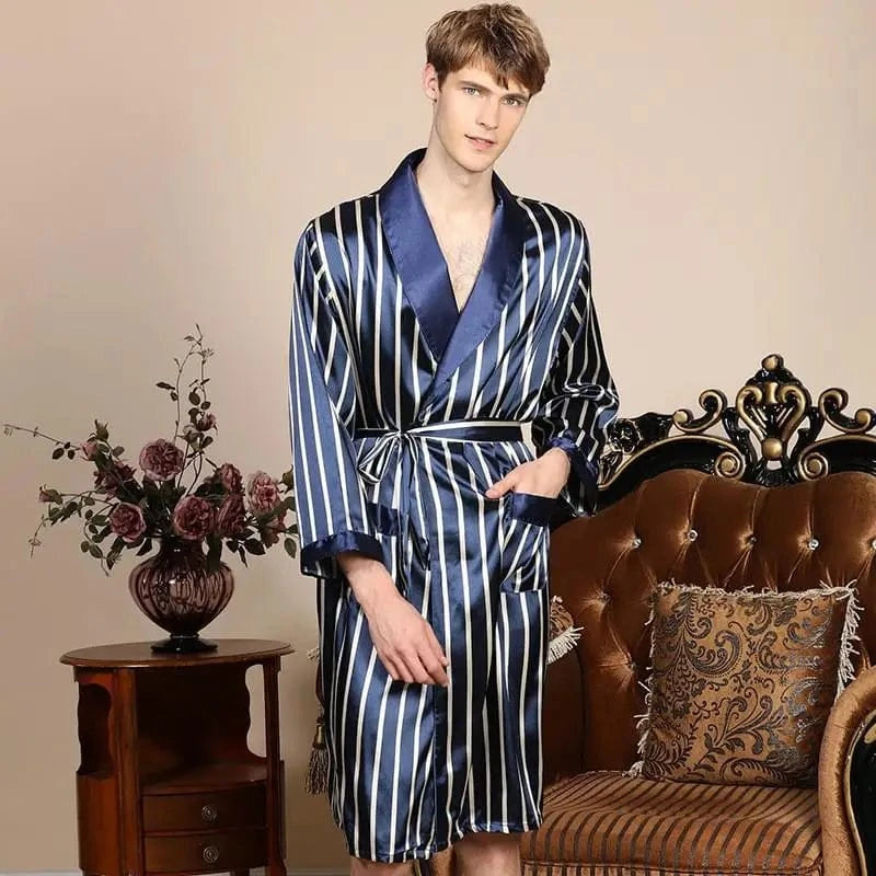 Peignoir Homme Luxe Élégant