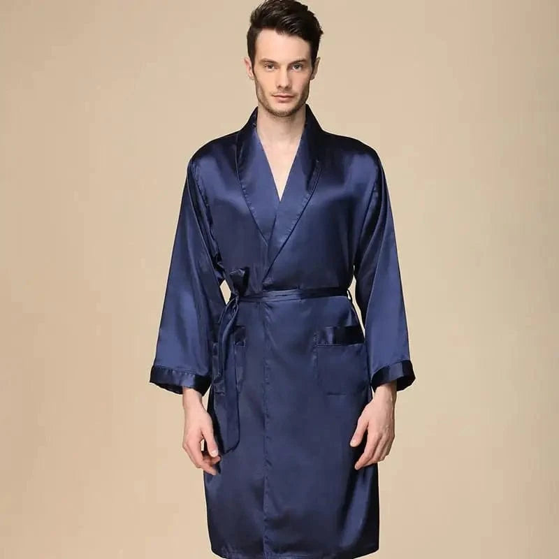 Peignoir Homme Luxe Élégant