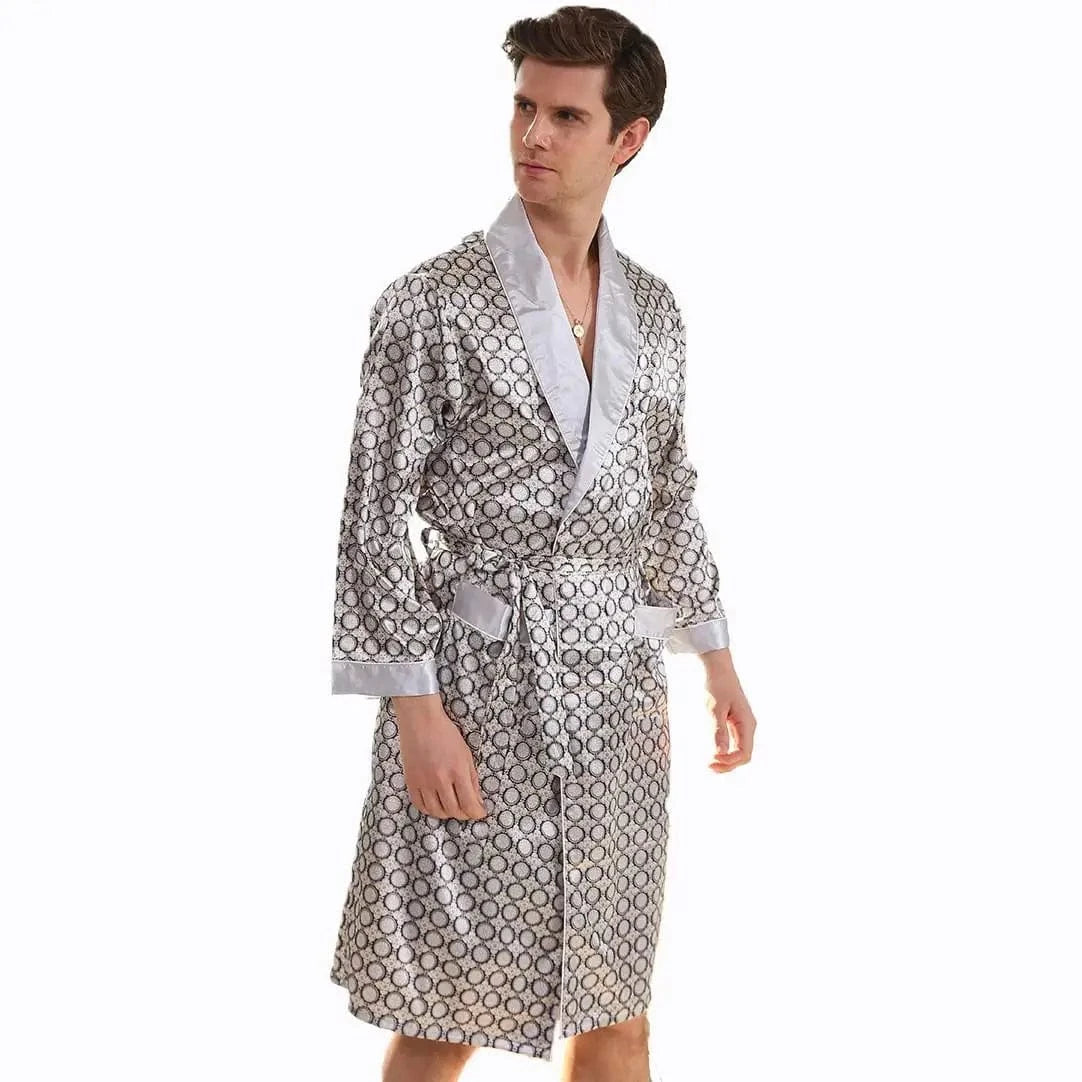 Peignoir Homme Luxe Élégant