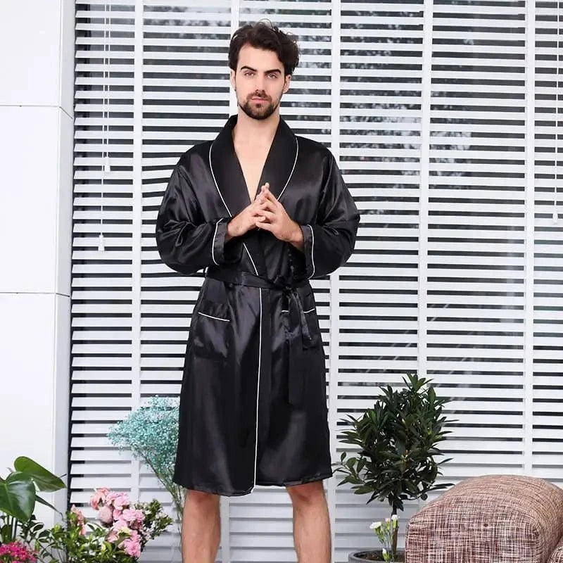Peignoir Homme Luxe Élégant