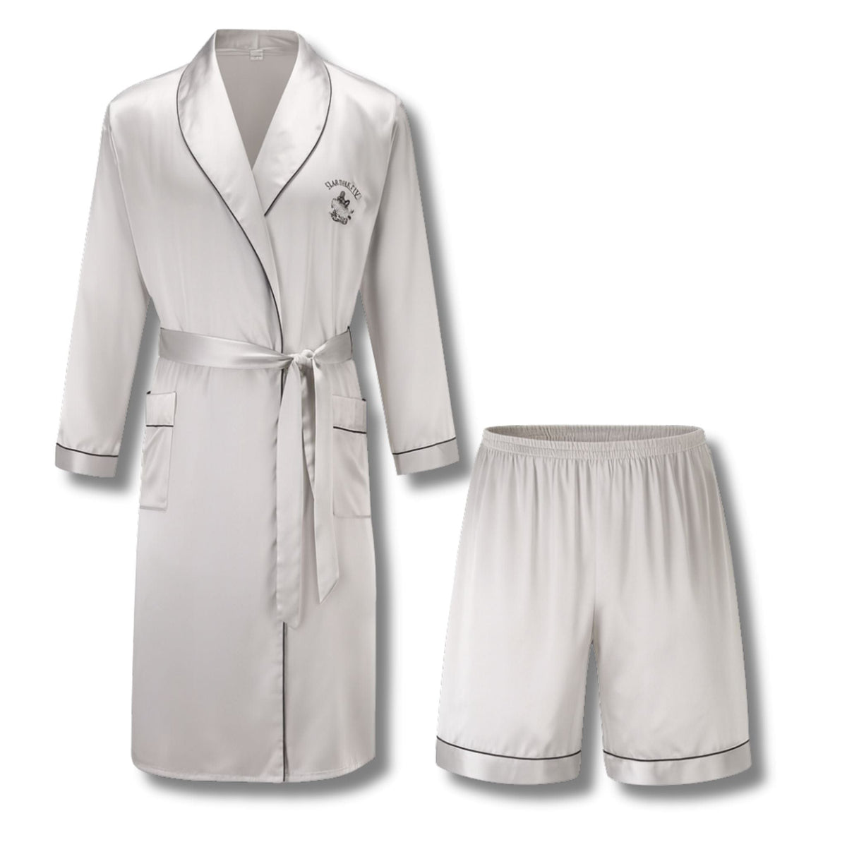 Peignoir Homme Luxe Ensemble