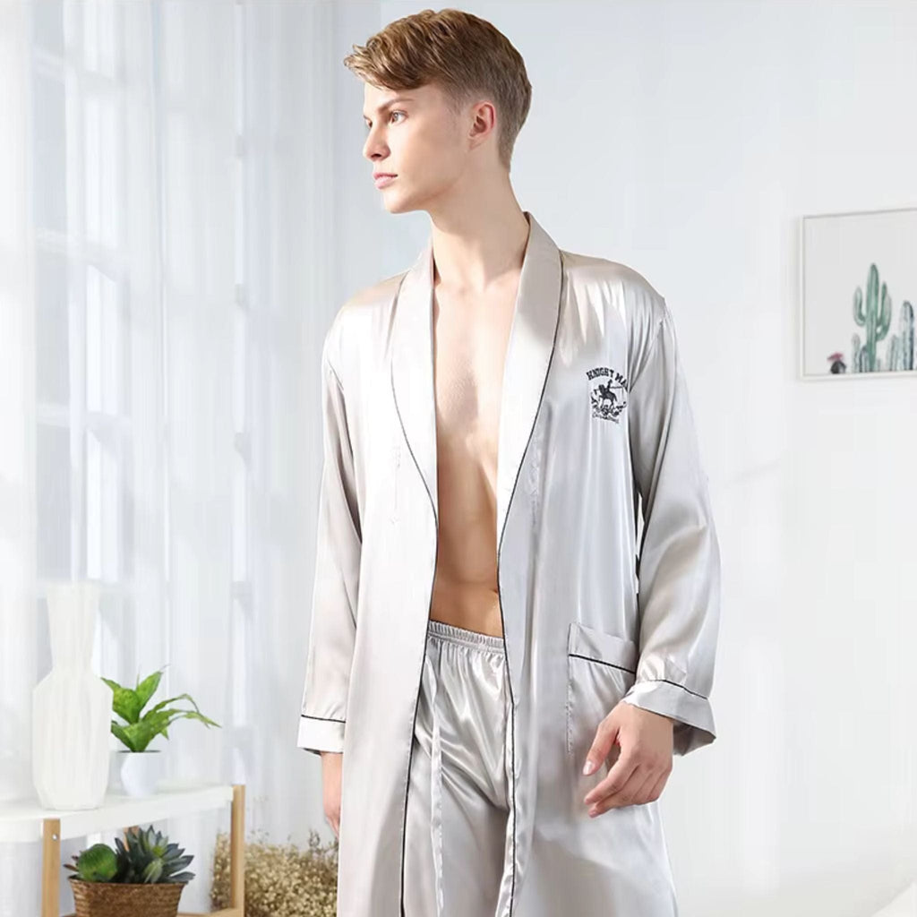 Peignoir Homme Luxe Ensemble